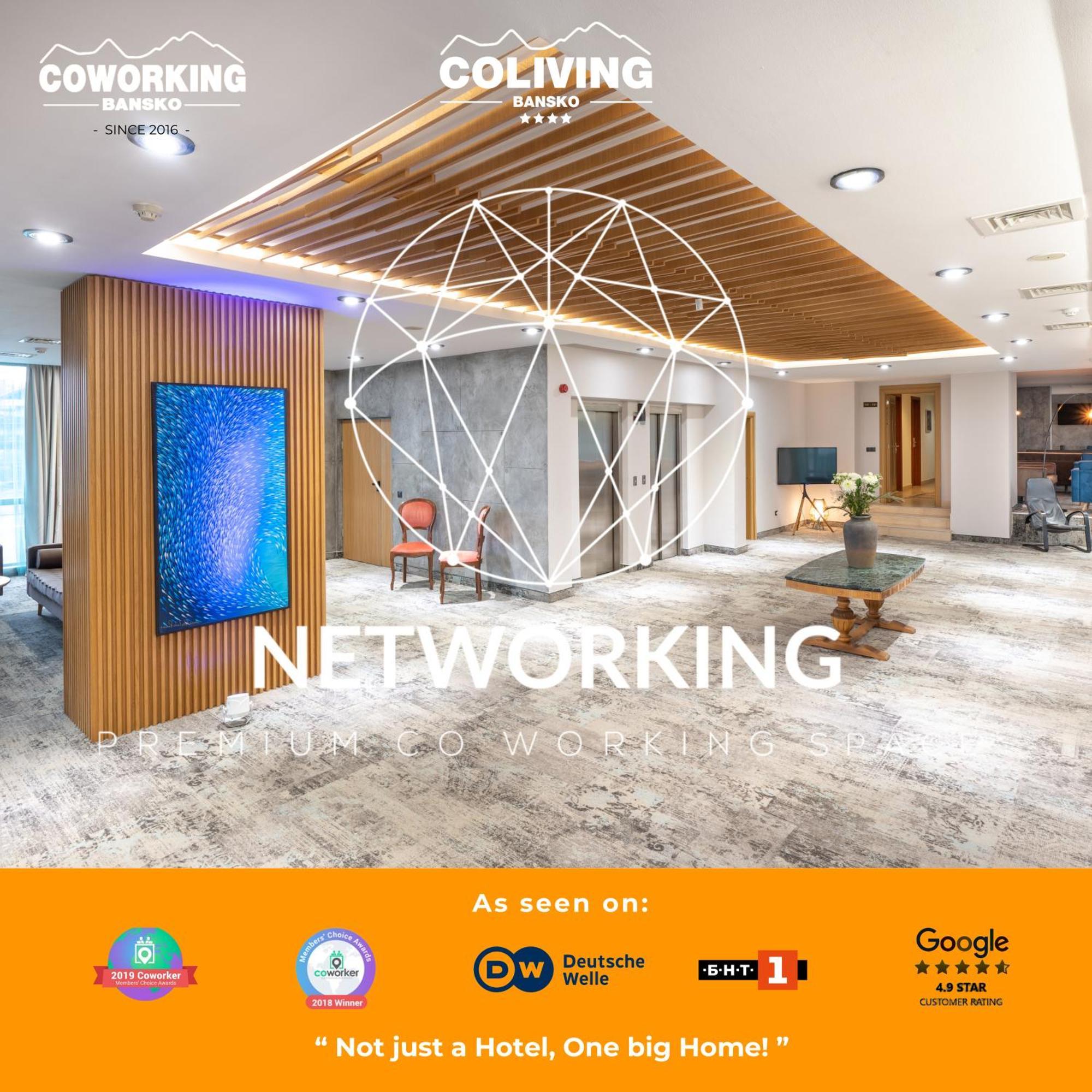 Coliving Bansko, The Social Hotel By Networking Premium Bagian luar foto